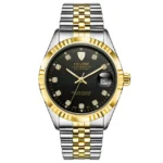 TEVISE  Watch for Men Automatic Mechanical Stainless Steel Waterproof Casual Business Wristwatch Chronograph Date Display Clock - Image 9