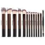 13PCS Makeup Brush Set Foundation Concealer Powder Eyeshadow Blush Brush Kabuki Blending Cosmetic Beauty Tool for Face - Image 6