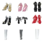 Shoes Accessories Handmade Shoes Exquisite 1/6 Supermodel High Heels Boots Accessories - Image 6