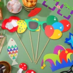 36pcs Circus Joker Clown Photo Booth Props For Wedding Birthday Party Carnival Bachelorette Dress Up Decoration Acessories - Image 9
