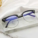 1pcs Men Retro Anti Blue Light Computer Glasses Reading And Gaming Glasses - Image 2