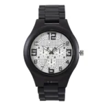 Wooden Watches for Men, Japanese Quartz Analog, Stylish Exotic Watch with Adjustable Stainless Steel Clasp, Buckle, Made - Image 8