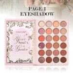 5‑Page Full Face Makeup Kit, Matte & Shimmer Eyeshadow, Blush, Contour, Lip Gloss Mascara for Versatile Makeup Looks - Image 13