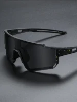 A Pair of Stylish Men's Glasses. Large Frame Glasses with a Futuristic Feel, Suitable for Men, Women, Fashion, and Photography - Image 7