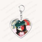 Hot Game Love Keychains for Accessories Bag Ena Dream BBQ Coral Glasses Taski Maiden Keyrings Jewelry Gamer Fans Gaming Gifts - Image 32