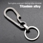 Titanium Camping Equipment and Accessories Hiking Accessories Car  Camping Accessories Outdoor Multifunctional Keychain - Image 14