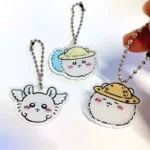 Creative  S Surrounding Accessories Cartoon Usagi Momonga Hachiwera Chii Acrylic Keychains Bags Small Pendants - Image 4