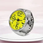 New Ring Watch Hot Selling Creative Circular Dial Alloy Shell Finger Couple Men And Women - Image 10