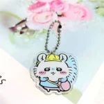 Creative  S Surrounding Accessories Cartoon Usagi Momonga Hachiwera Chii Acrylic Keychains Bags Small Pendants - Image 11