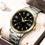 RUIGE Fashion Men's Watch Roman Scale Minimalist Men's Famous Watch Night Glow Waterproof Trendy Watch - Image 9
