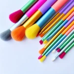 Makeup Brushes 15Pcs Colourful Makeup Brush Set Foundation Contour Blush Concealers Eye Shadow Blending Make Up Brush Kit - Image 2