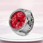 New Ring Watch Hot Selling Creative Circular Dial Alloy Shell Finger Couple Men And Women - Image 4
