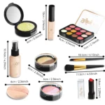Makeup Kits Play Set, Party Pretend Makeup Toys for Girls Gifts 3+ Years Old (Not Contains Real Cosmetics) - Image 2