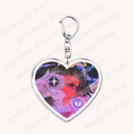 Hot Game Love Keychains for Accessories Bag Ena Dream BBQ Coral Glasses Taski Maiden Keyrings Jewelry Gamer Fans Gaming Gifts - Image 31