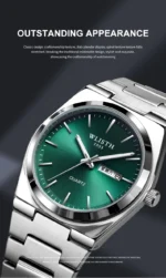 Man Watch Quartz Watch Luxury Waterproof Luminous Date Week Stainless Steel Men's Watch Male relógios masculino reloj hombre - Image 13