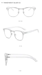 1pcs Men Retro Anti Blue Light Computer Glasses Reading And Gaming Glasses - Image 16