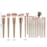 Makeup Brushes Set Face Eyes Make Up Brush Eyelash Eyeshadow Eyebrow Eyeliner Foundation Powder Blush Highlight Lips Brush - Image 13
