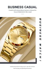 Man Watch Quartz Watch Luxury Waterproof Luminous Date Week Stainless Steel Men's Watch Male relógios masculino reloj hombre - Image 14