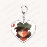 Hot Game Love Keychains for Accessories Bag Ena Dream BBQ Coral Glasses Taski Maiden Keyrings Jewelry Gamer Fans Gaming Gifts - Image 13