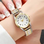 Middle aged and elderly watches, men's large digital dial, women's watch, steel strip spring, elastic band, elderly watch - Image 11