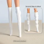 Shoes Accessories Handmade Shoes Exquisite 1/6 Supermodel High Heels Boots Accessories - Image 4