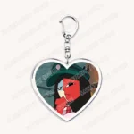 Hot Game Love Keychains for Accessories Bag Ena Dream BBQ Coral Glasses Taski Maiden Keyrings Jewelry Gamer Fans Gaming Gifts - Image 45