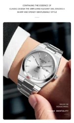 Man Watch Quartz Watch Luxury Waterproof Luminous Date Week Stainless Steel Men's Watch Male relógios masculino reloj hombre - Image 16