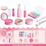 Makeup Kits Play Set, Party Pretend Makeup Toys for Girls Gifts 3+ Years Old (Not Contains Real Cosmetics) - Image 8