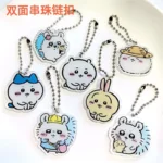 Creative  S Surrounding Accessories Cartoon Usagi Momonga Hachiwera Chii Acrylic Keychains Bags Small Pendants - Image 20
