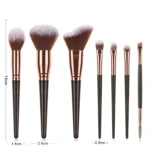 Makeup Brushes Set, 15Pcs Face Eye Makeup Brush Kit – Foundation Powder Blush Brush, Eyeshadow Eyeliner Eyebrow Brush, Highlight - Image 41