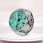 New Ring Watch Hot Selling Creative Circular Dial Alloy Shell Finger Couple Men And Women - Image 7