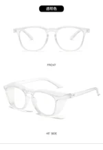 Safety Glasses Anti Fog Goggles Protective Glasses Side Shields Anti Blue Light protection Eye Glasses for Men Women Reading Gla - Image 16