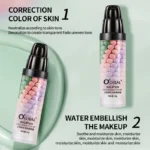 Three-color makeup base is light, moisturizing, easy to apply, and provides long-lasting makeup - Image 8