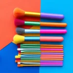 Makeup Brushes 15Pcs Colourful Makeup Brush Set Foundation Contour Blush Concealers Eye Shadow Blending Make Up Brush Kit - Image 4