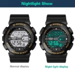 A Variety Of Styles Of Cool Sports Electronic Watches With Four Buttons - Image 24