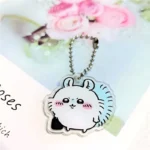 Creative  S Surrounding Accessories Cartoon Usagi Momonga Hachiwera Chii Acrylic Keychains Bags Small Pendants - Image 12
