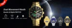 Sports Watches For Men Fashion Quartz Men Big Clock WWOOR Top Brand Luxury Military Full Steel Waterproof Chronograph Wristwatch - Image 19