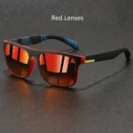 Fashion Vintage Square Sunglasses Men Women Fishing Driving Man Luxury Brand Designer Sun Glasses Anti-Glare Retro Eyewear - Image 11