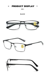 Men Business Reading Glasses Frame for Reader Mens Presbyopia Blue Light Blocking Eyeglasses Classic Hyperopia Spectacles Diopte - Image 8