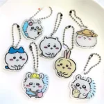 Creative  S Surrounding Accessories Cartoon Usagi Momonga Hachiwera Chii Acrylic Keychains Bags Small Pendants