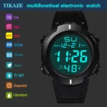 Men Electronic Watch Sports Watches For Men Waterproof Luminous Multifunction Outdoor Fitness Large Screen Electronic Wristwatch - Image 4