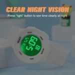 Watches for Women, Fashion Watch With High-Resolution LED Definition Display, Waterproof Multi-Function Electronic Digital Watch - Image 3