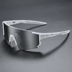 A Pair of Stylish Men's Glasses. Large Frame Glasses with a Futuristic Feel, Suitable for Men, Women, Fashion, and Photography - Image 3