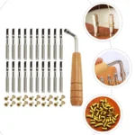 1 Set Of Professional Lyre Harp Accessories Including Sturdy String Nails Lyre Pegs Adjuster Tools For Musical Instrument - Image 14