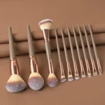 Makeup Brushes Set, 15Pcs Face Eye Makeup Brush Kit – Foundation Powder Blush Brush, Eyeshadow Eyeliner Eyebrow Brush, Highlight - Image 16