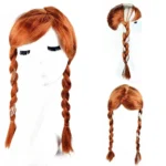Girl Princess Accessories Kids Elsa Anna Wig Elza Gloves Necklace Earring Photography Props Children Cosplay Play Party Supplies - Image 6