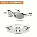 Polarized Fashion Glasses with Daytime and Nighttime Visual Functions, Scratch Resistant, UV Protection - Image 6