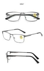 Men Business Reading Glasses Frame for Reader Mens Presbyopia Blue Light Blocking Eyeglasses Classic Hyperopia Spectacles Diopte - Image 9