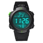 Men Electronic Watch Sports Watches For Men Waterproof Luminous Multifunction Outdoor Fitness Large Screen Electronic Wristwatch - Image 2