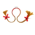 Girl Princess Accessories Kids Elsa Anna Wig Elza Gloves Necklace Earring Photography Props Children Cosplay Play Party Supplies - Image 23